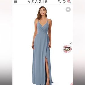Bridesmaid dress -DUSTY BLUE